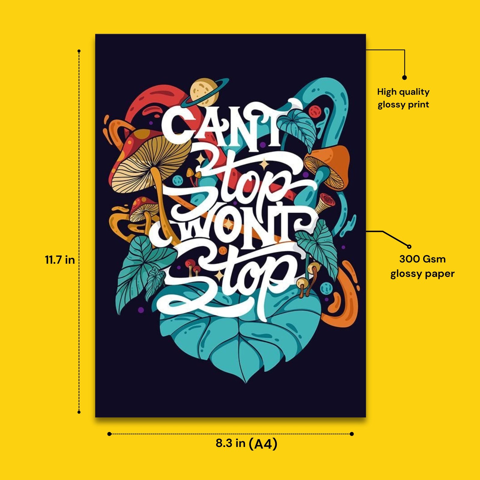 Motivational Posters Set of 12 – A4 Wall Art for Home, Study & Office - Image 2