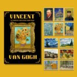 Vincent Van Gogh – 12 Iconic Art Prints | A4 Wall Décor Collection in a Vintage Envelope | Timeless Masterpieces for Art Lovers