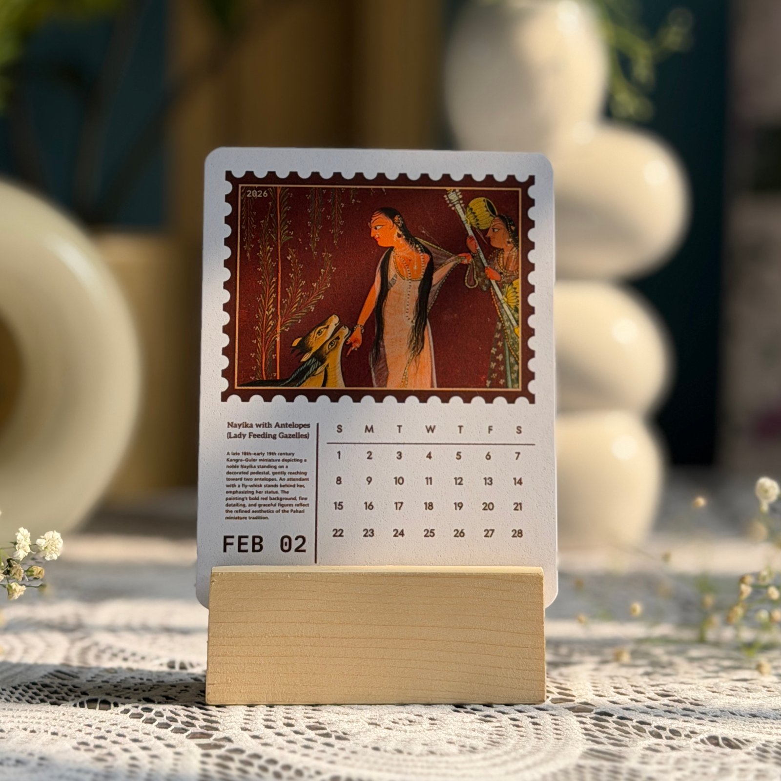 Indian Art Calendar 2026 – 12 Months of India’s Artistic Heritage - Image 2