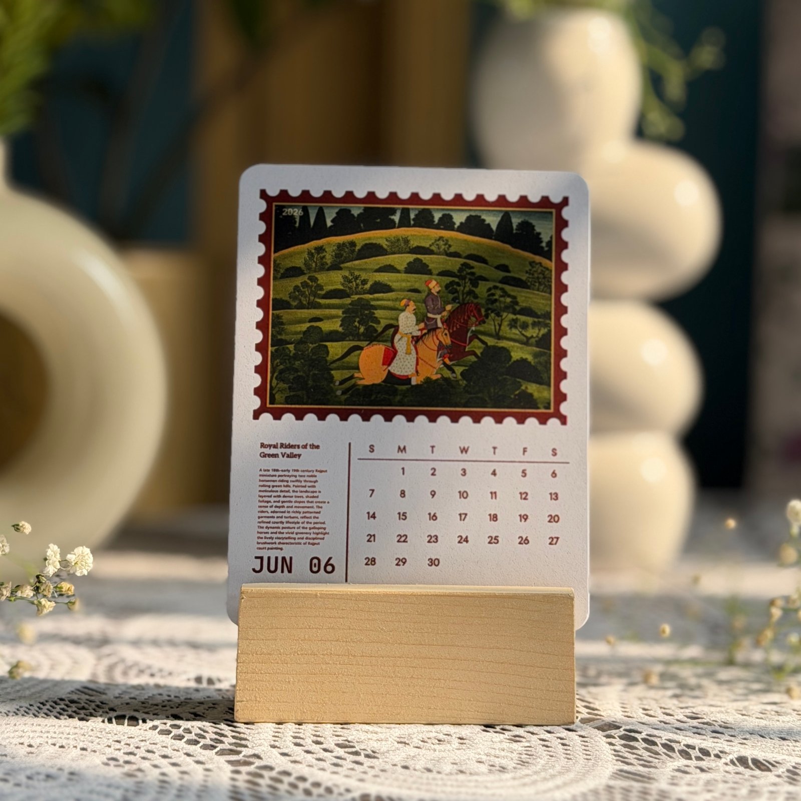 Indian Art Calendar 2026 – 12 Months of India’s Artistic Heritage - Image 6