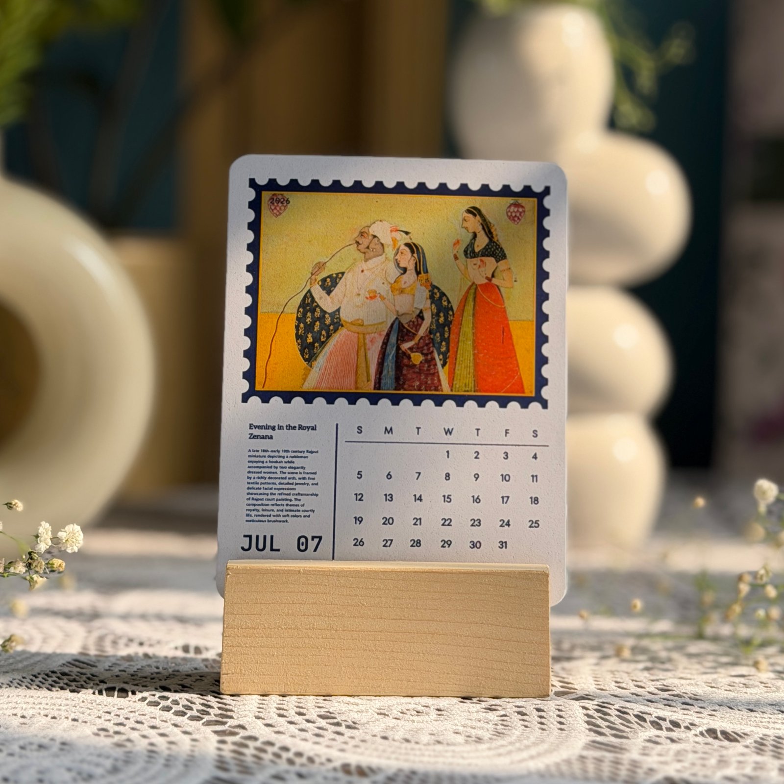 Indian Art Calendar 2026 – 12 Months of India’s Artistic Heritage - Image 7