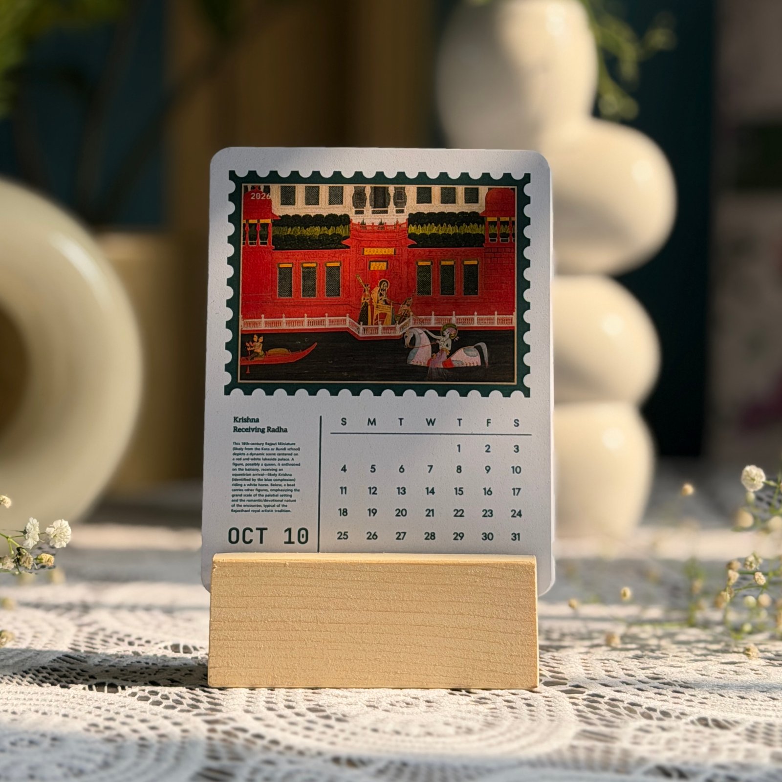 Indian Art Calendar 2026 – 12 Months of India’s Artistic Heritage - Image 10