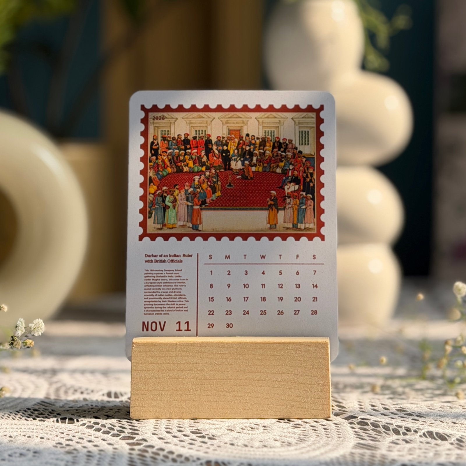 Indian Art Calendar 2026 – 12 Months of India’s Artistic Heritage - Image 11